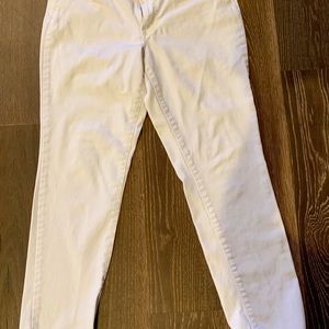 Jessica Simpson white jeans